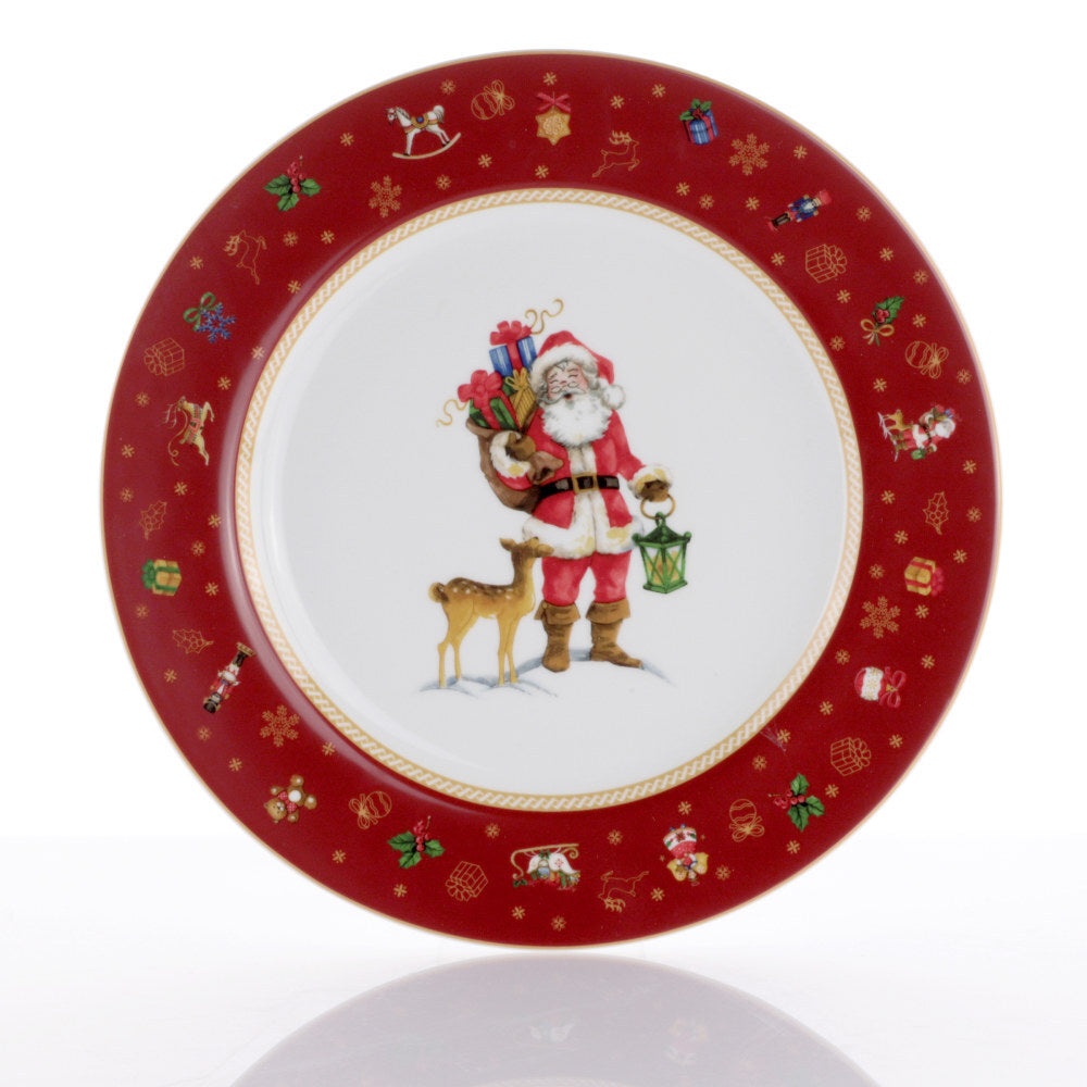 Piatto Tondo 31cm Winter Gift Natale