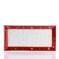 Vassoio Rettangolare 36cm Winter Gift Natale Weissestal