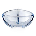 Svuotatasche a coppa in cristallo blu Cielo EMO Ø12x12xH5