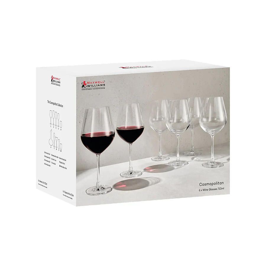 Livellara Maxwell & Williams Cosmopolitan set 6 Calici vino 710 ml