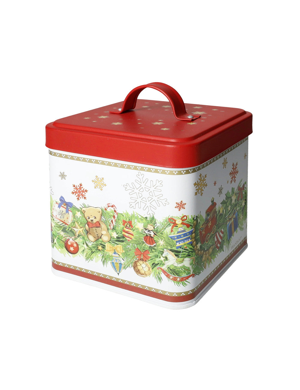 Barattolo quadro Christmas metal