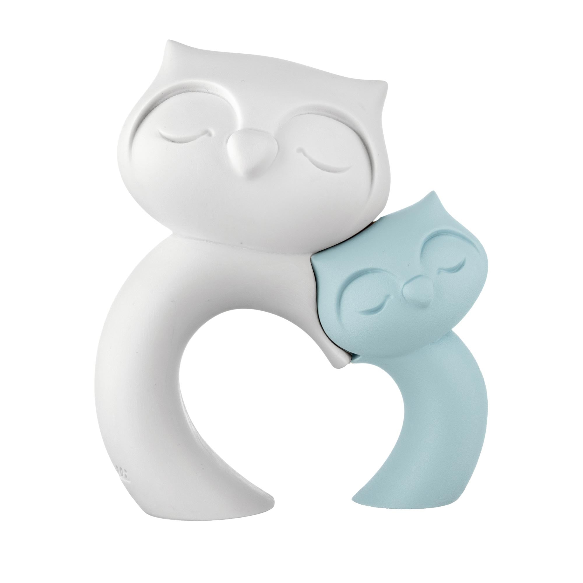 Bongelli preziosi Scultura piccola in marmorino Gufetti h 12