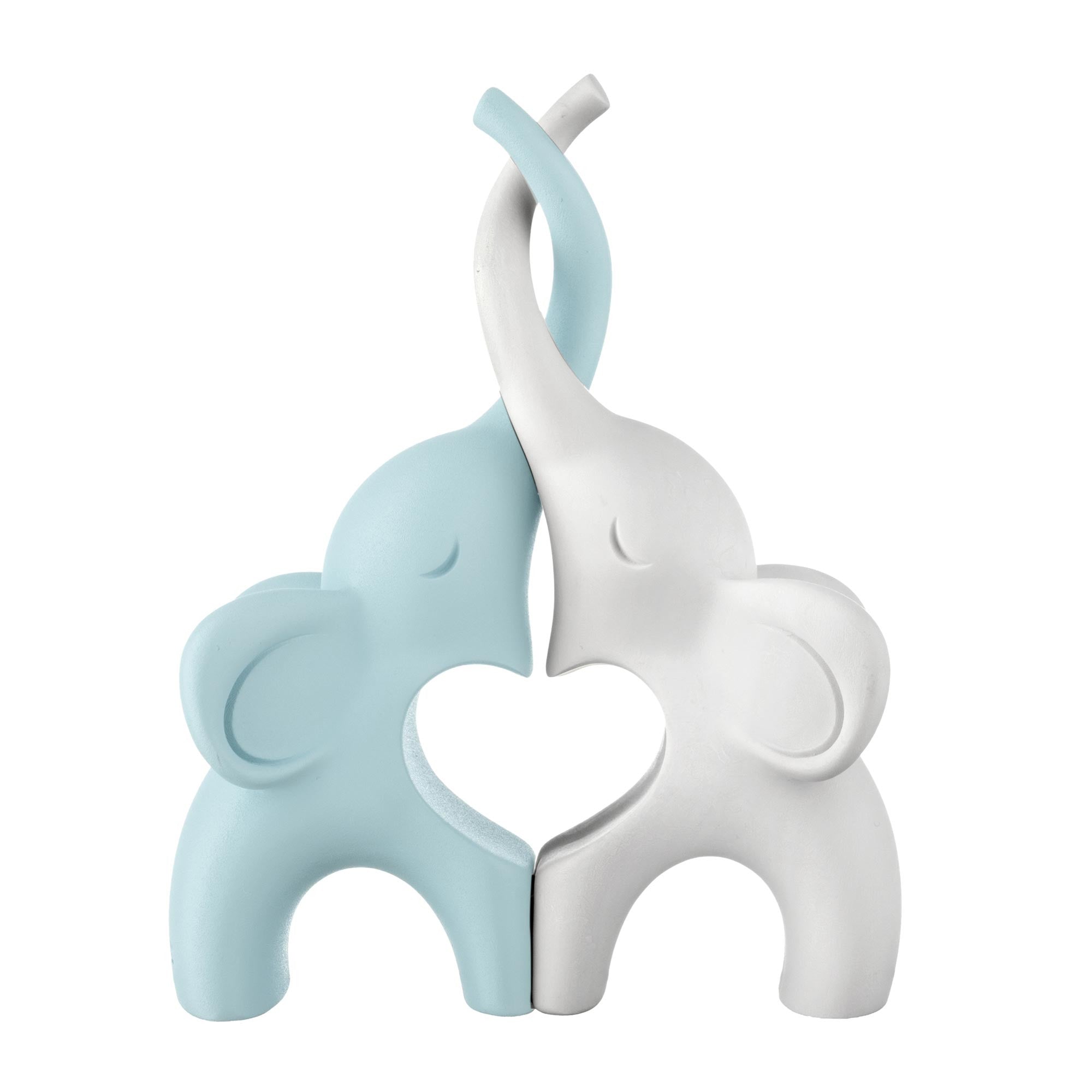 Bongelli preziosi Scultura piccola in marmorino Elefantini h 13