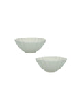 Brandani CIOTOLA CALIPSO AVORIO SET 2 PZ STONEWARE
