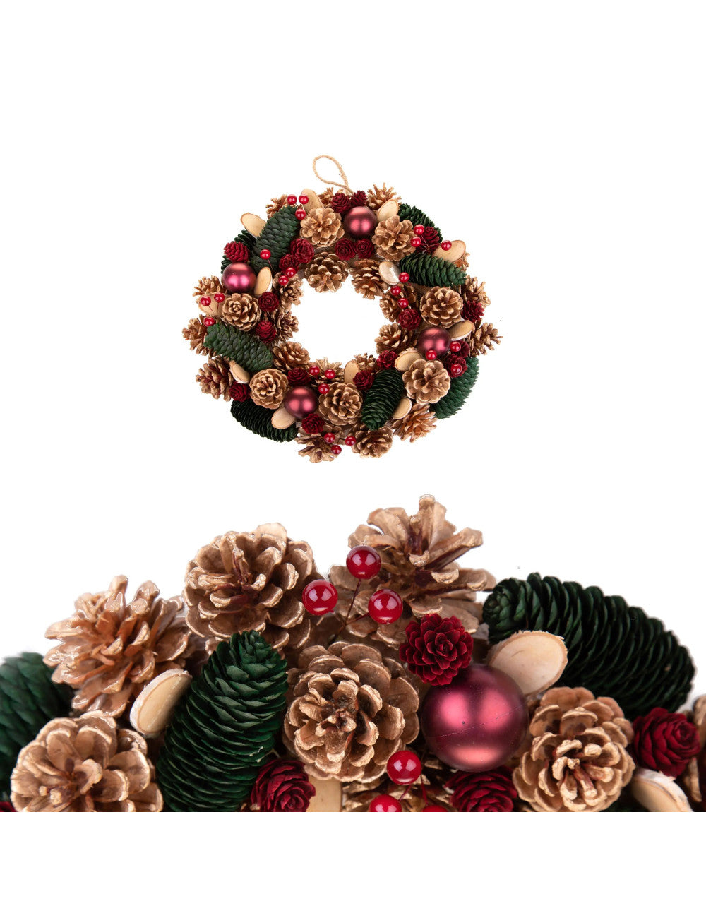 Corona decorativa 30cm