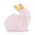 Coniglio in ceramica rosa cipria EMO 9,7x9,5x6,2