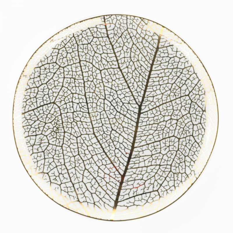 Piatto Piano 27 cm Onix White Leaf WEISSESTAL