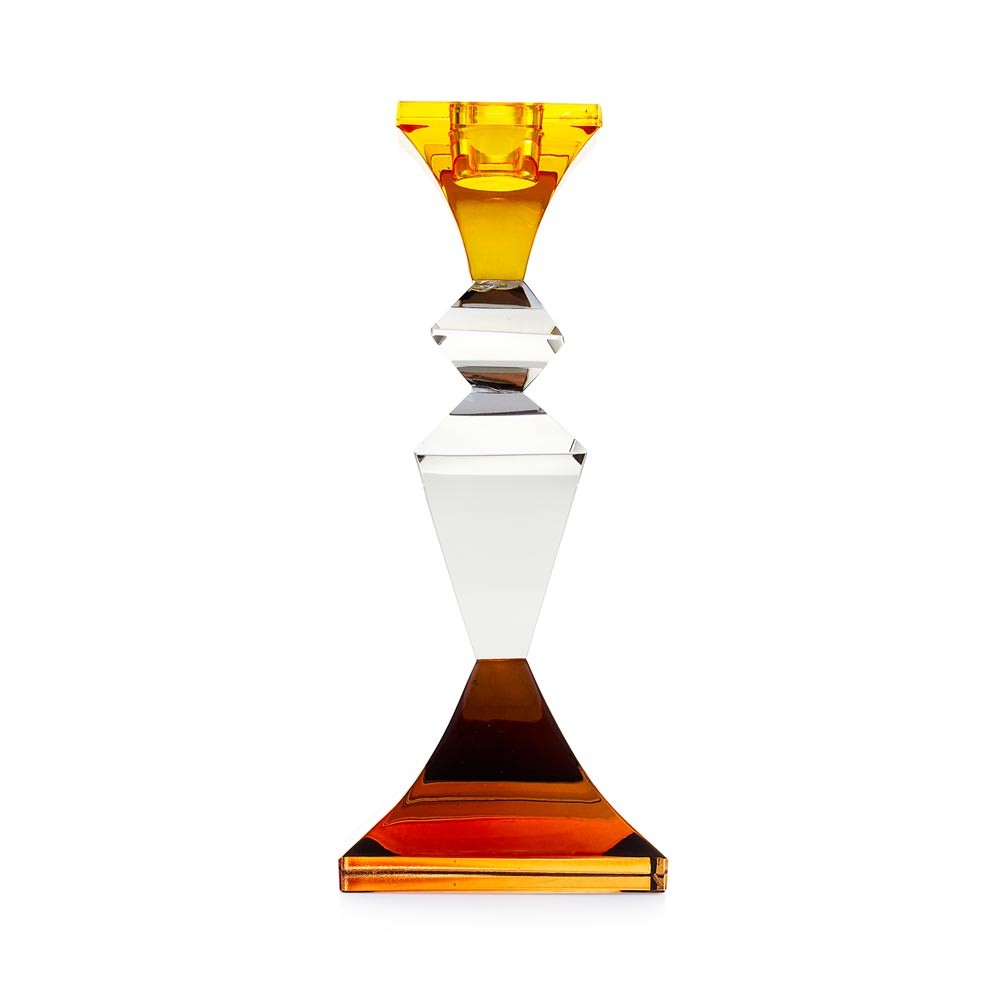 Candeliere in cristallo colorato alto EMO