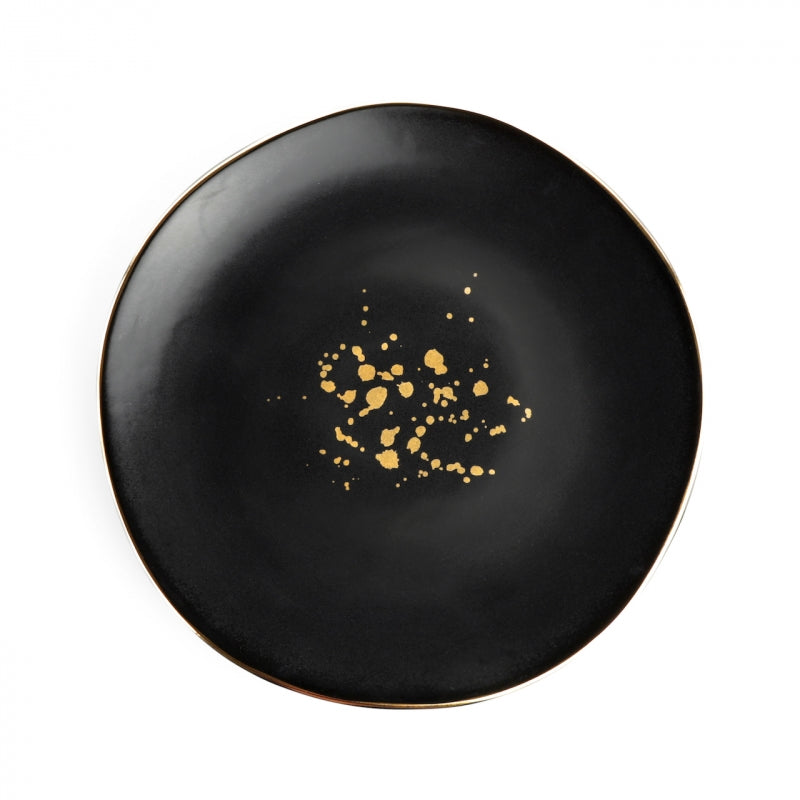 Piatto Frutta 20,5 cm Onix Black Dots WEISSESTAL