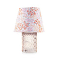 Lampada con base cilindro cipria 18x28 cm Rayon Emo