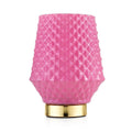 Lampada da tavolo rosa cipria MEDINA EMO