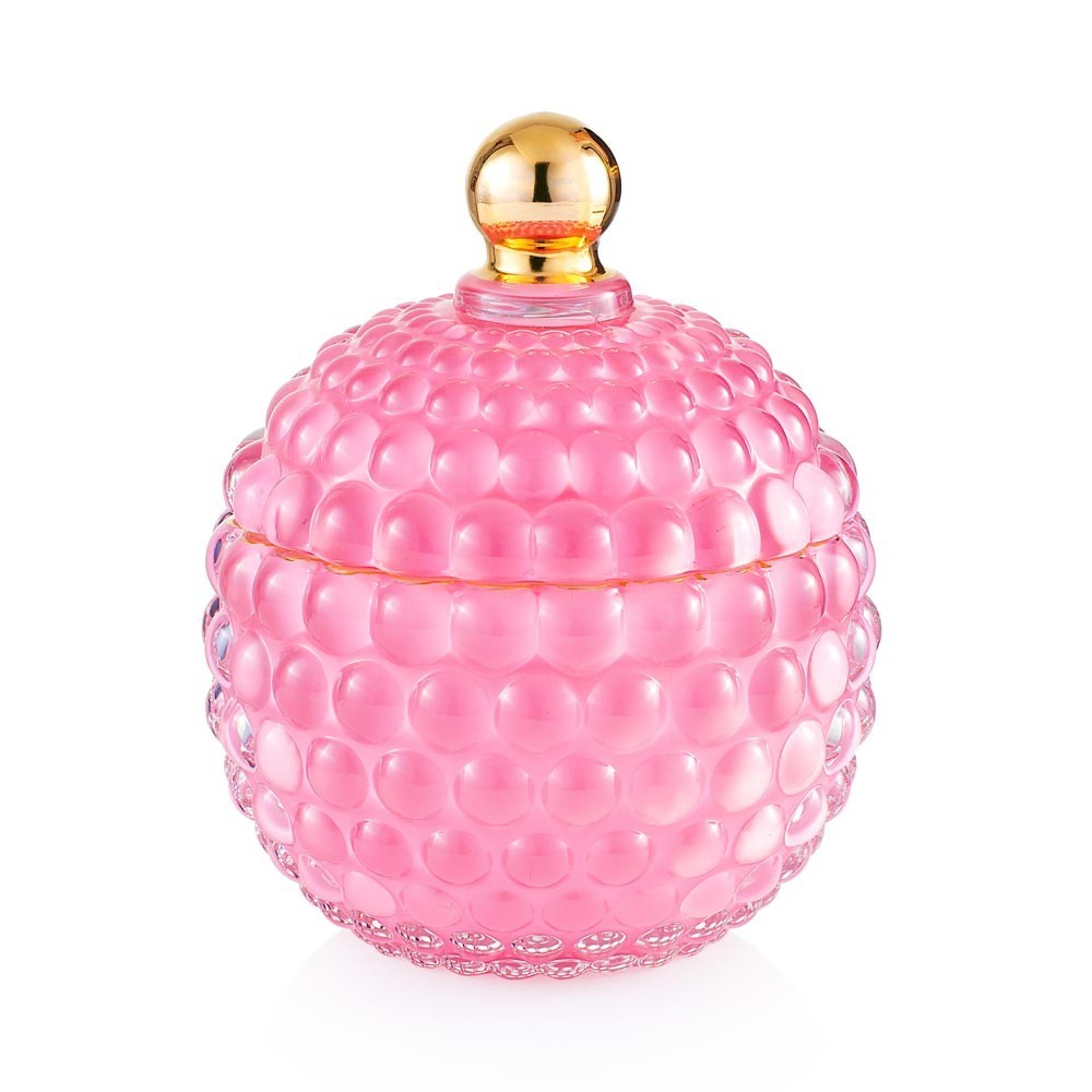 Medina scatola portaoggetti bombata cipria EMO 8,5x8,5x11