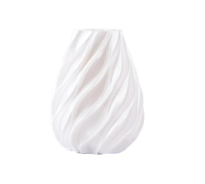 Vaso Twist Bianco Melaverde