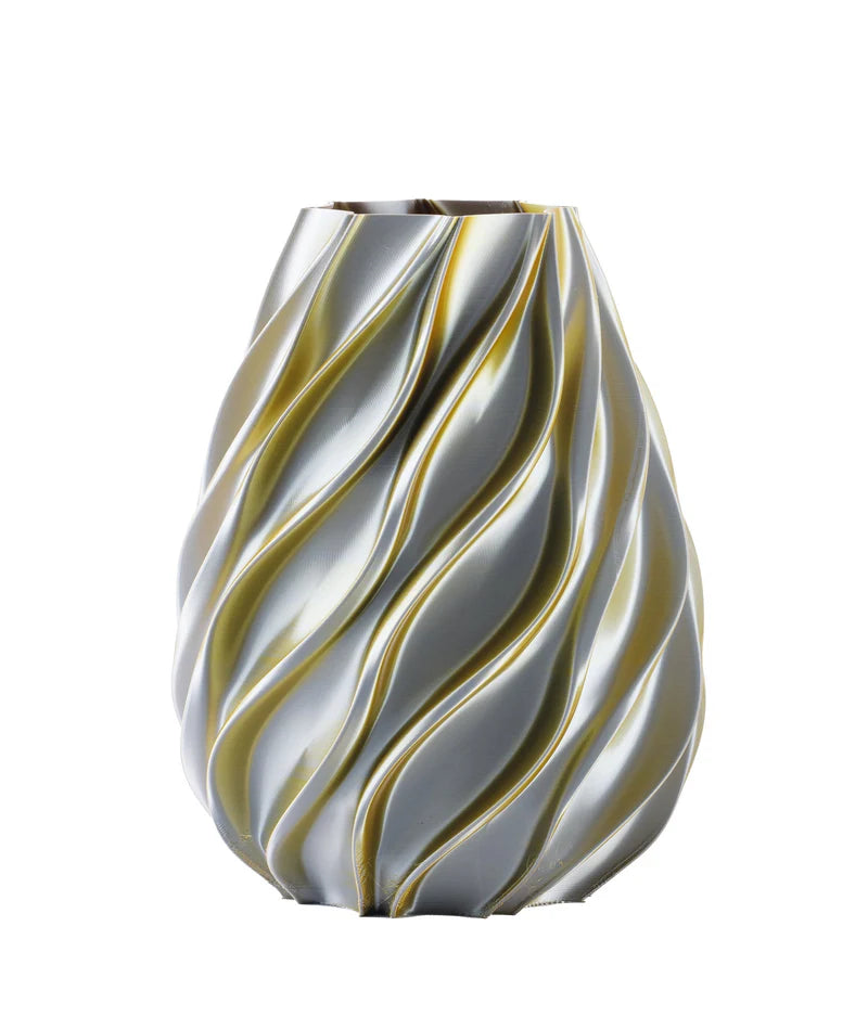 Vaso Twist Oro Silver Melaverde