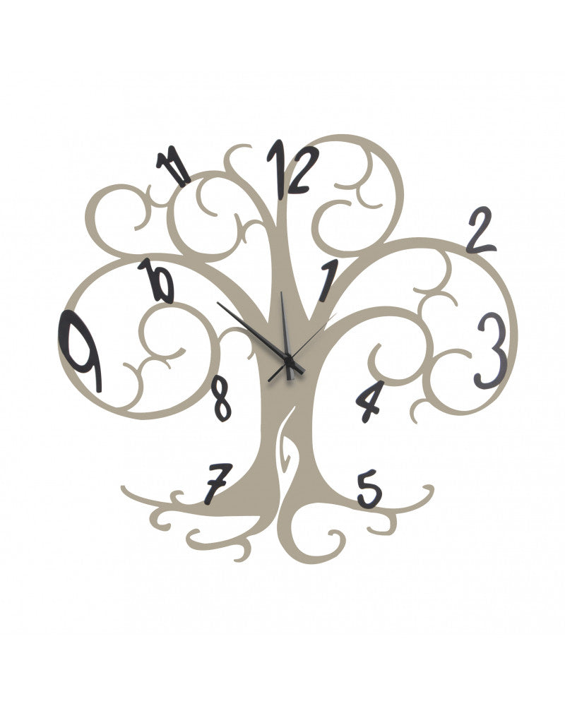 Orologio Albero della Vita in metallo da parete Ceart