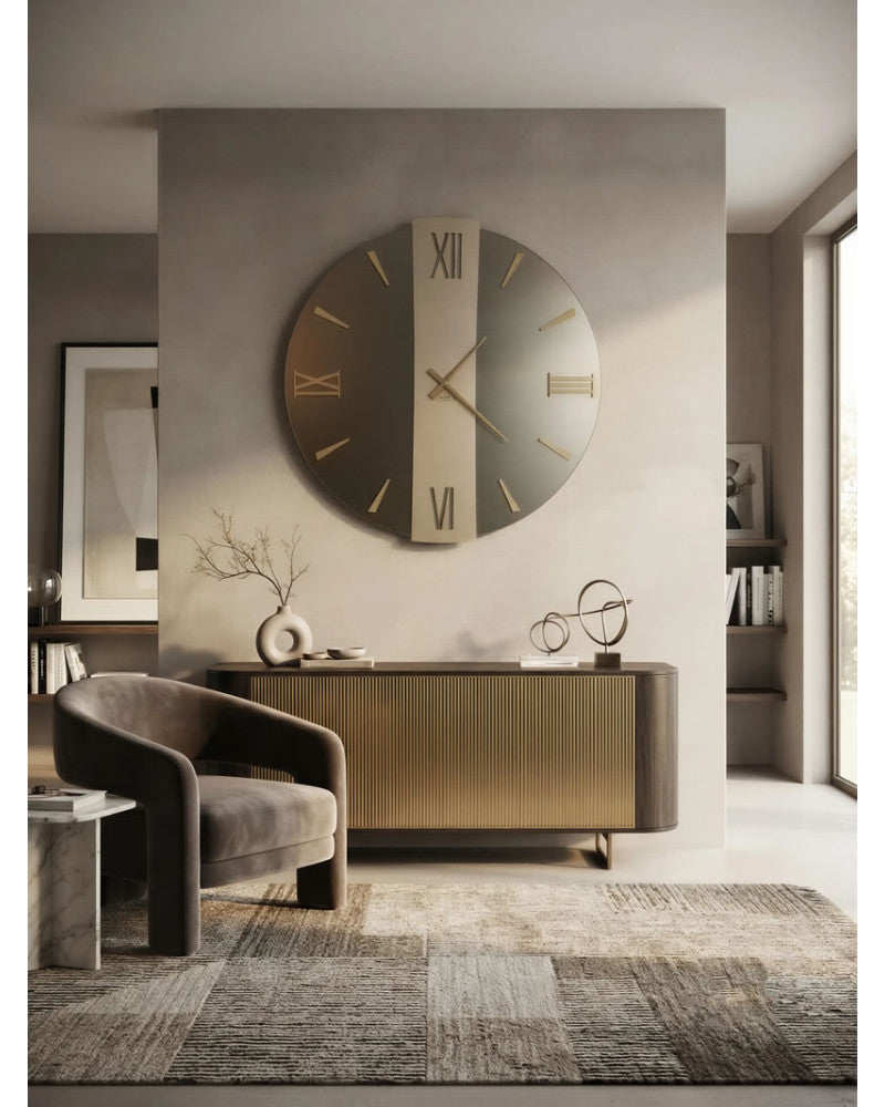 Ceart Orologio Vega satinato Rame - oro cm. 60
