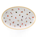 Vassoio Ovale 36cm Toys Natale Weissestal