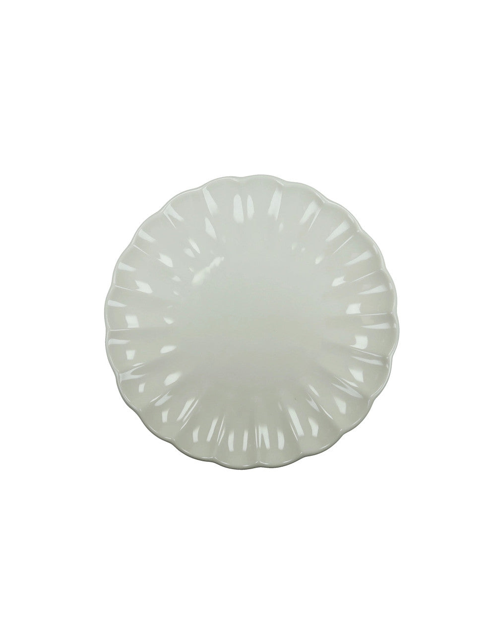 PIATTO PIANO CALIPSO AVORIO STONEWARE