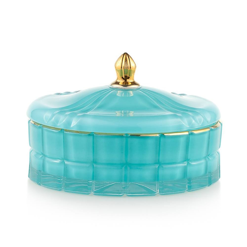 Scatola GR celeste 15x10,5 cm Trésors