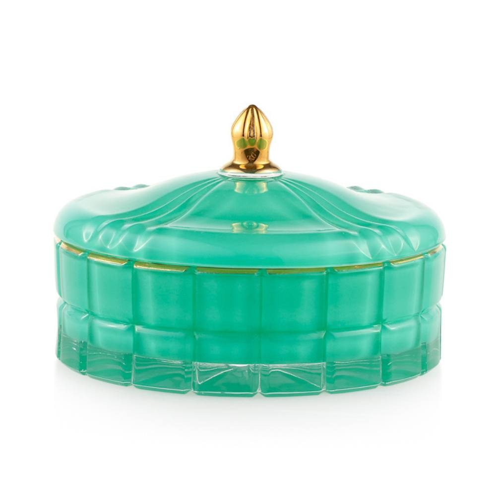 Scatola GR verde 15x10,5 cm Trésors