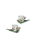 Brandani TAZZINA CAFFE RACCONTI SET 2 PZ NEW BONE CHINA