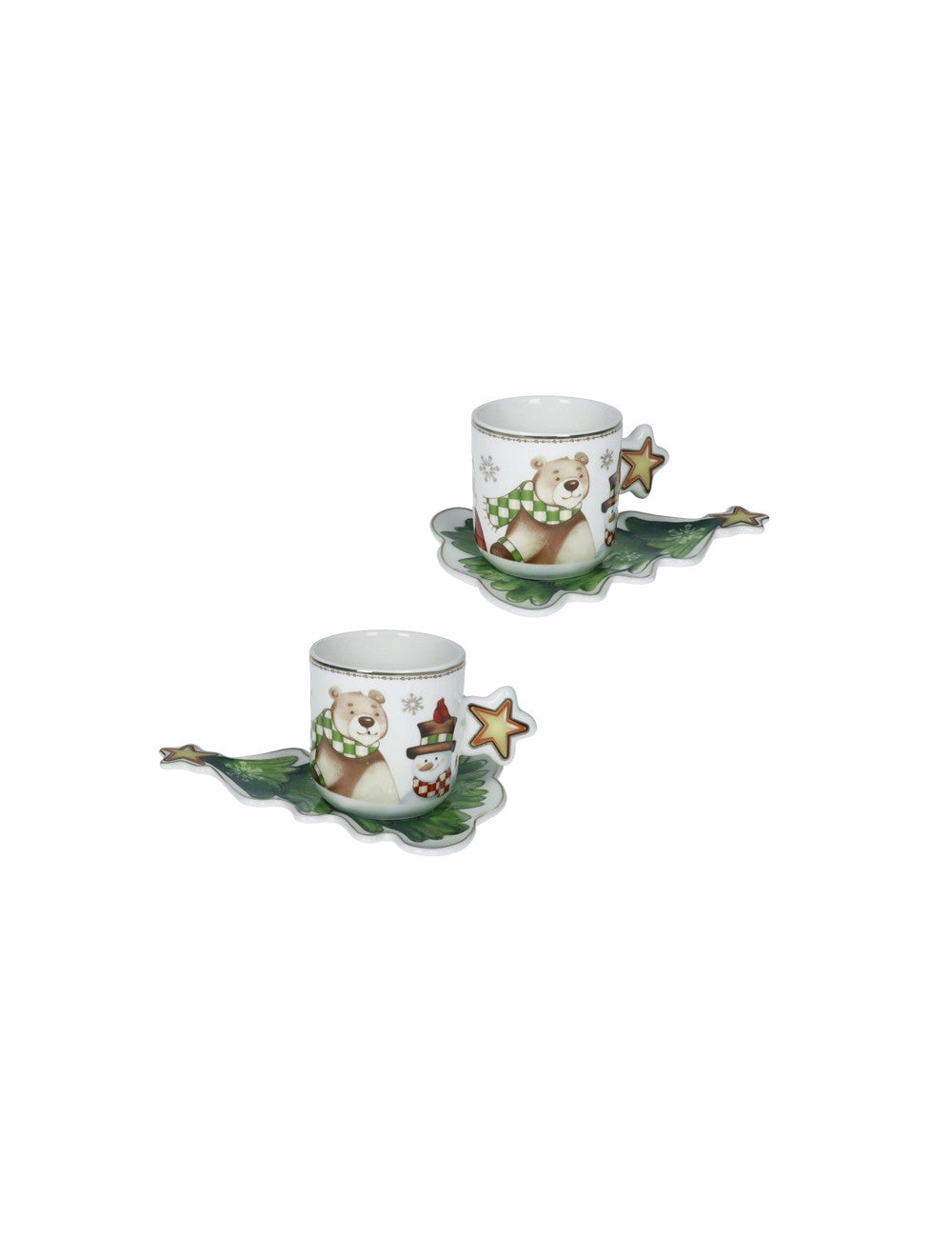 TAZZINA CAFFE RACCONTI SET 2 PZ NEW BONE CHINA