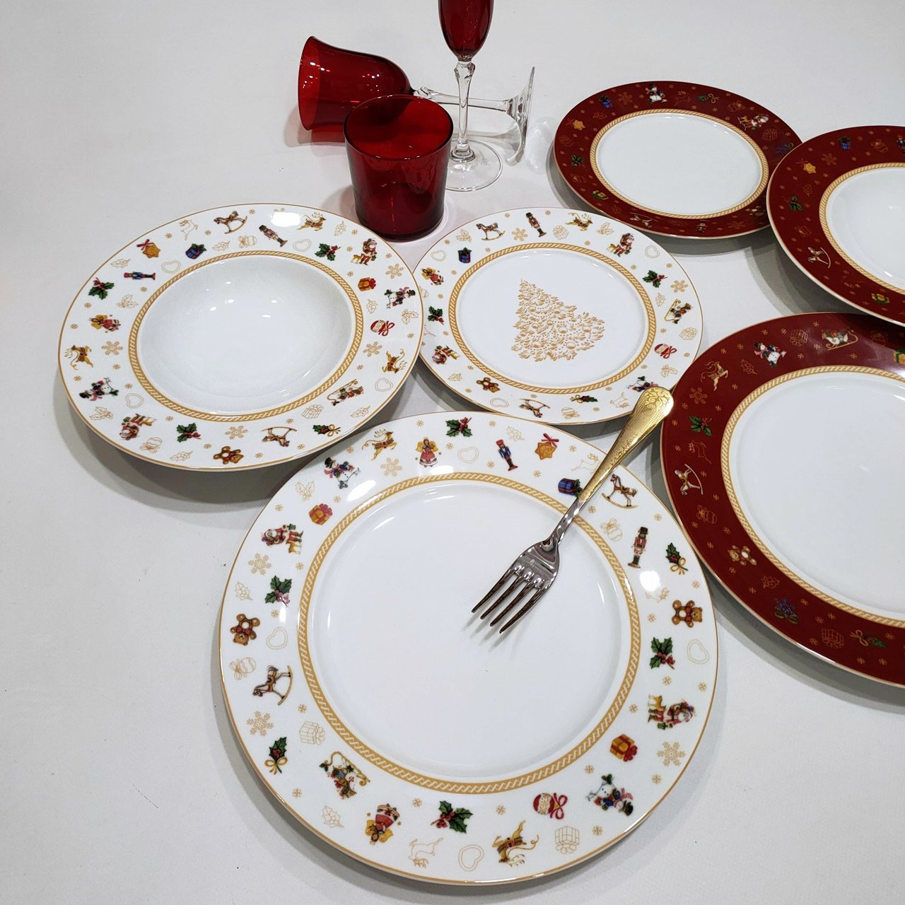 Weissestal Posto Tavola 3pz (28-25-22cm) Toys Natale