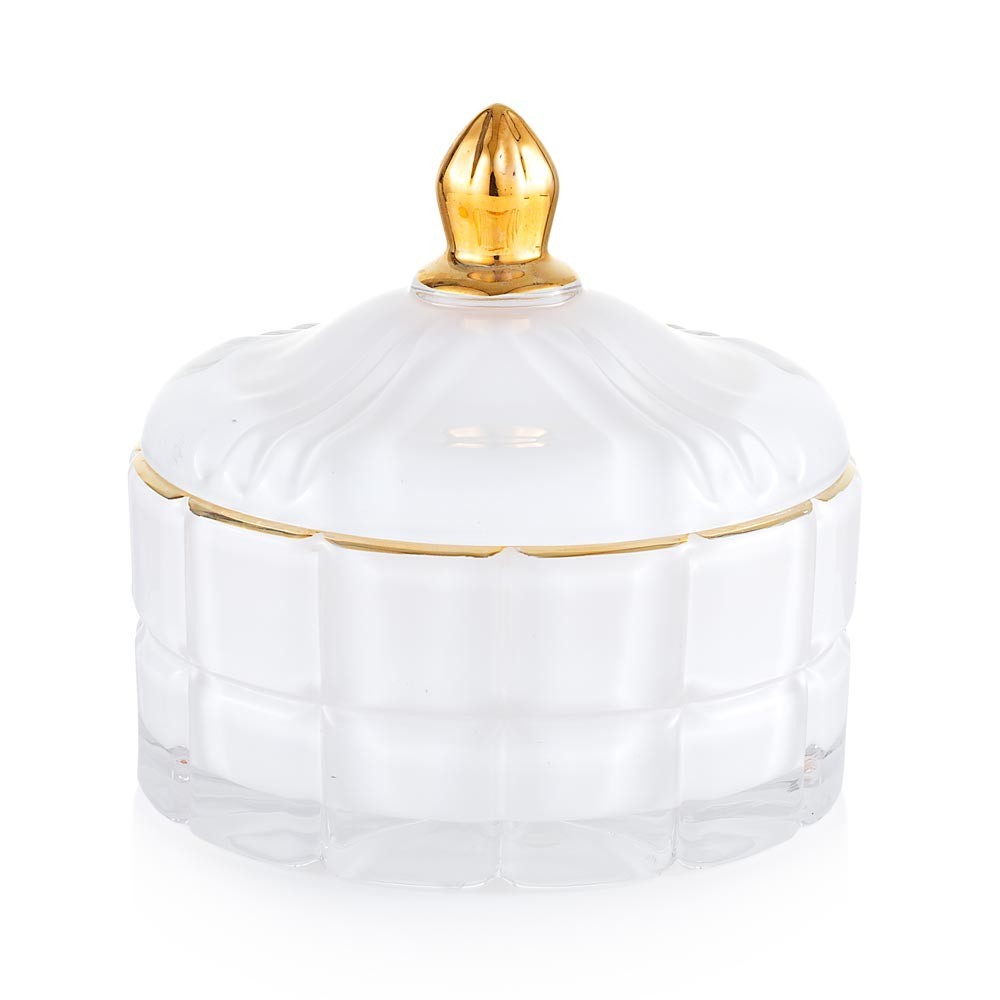 Scatola decorativa bianca Trésors