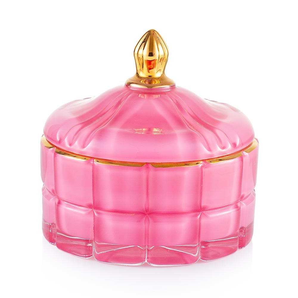 Tresors scatola decorativa cipria EMO 10,4x10,4x10,3