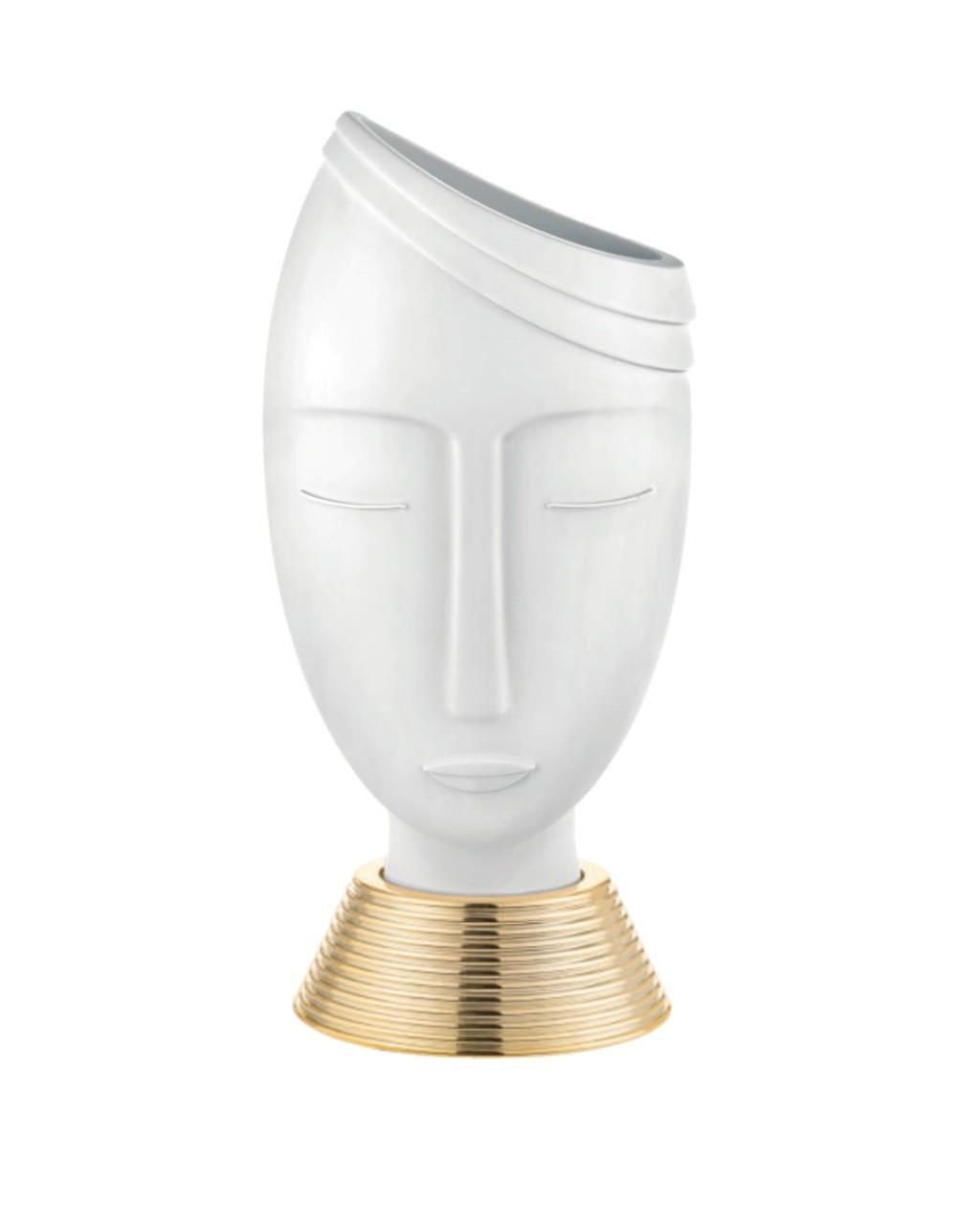 Bongelli Preziosi Vaso testa di uomo H45 base oro, ME2240-3B